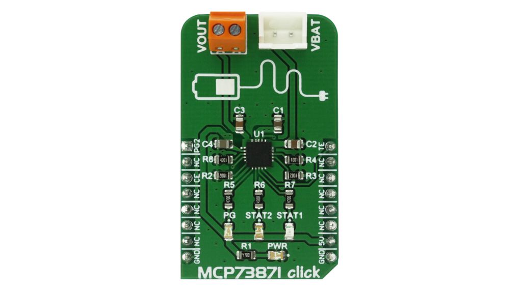 MCP73871 Click Lithium Battery Charge Management Module 5V