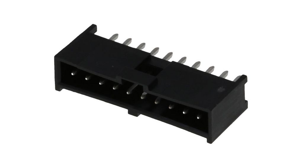 90136-1110 | Molex C-Grid III Header Single Row Vertical Shrouded 10 ...