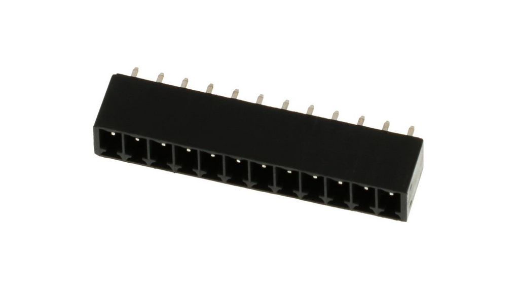 PCB-huvud, Kontakt, 8A, 300V, Antal kontakter - 12