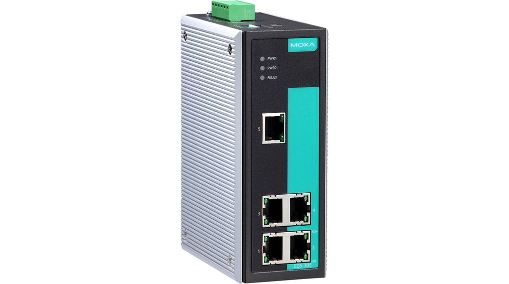 Ethernet-Switch, RJ45-Anschlüsse 5, 100Mbps, Unmanaged