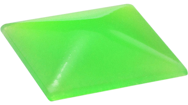Diffuser Square Green Plastic UB Series