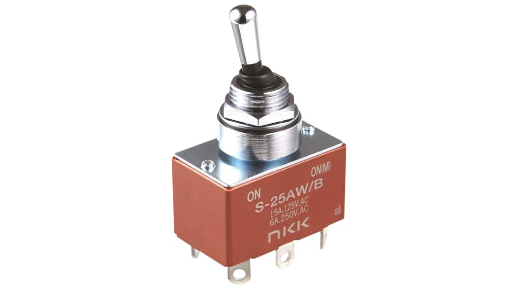Toggle Switch ON-(ON) 6 A / 15 A / 20 A 2CO IP68