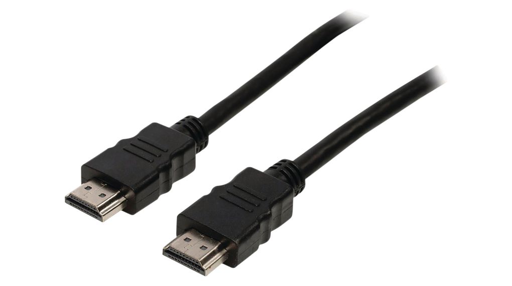 Video Cable, HDMI Plug - HDMI Plug, 3840 x 2160, 2m