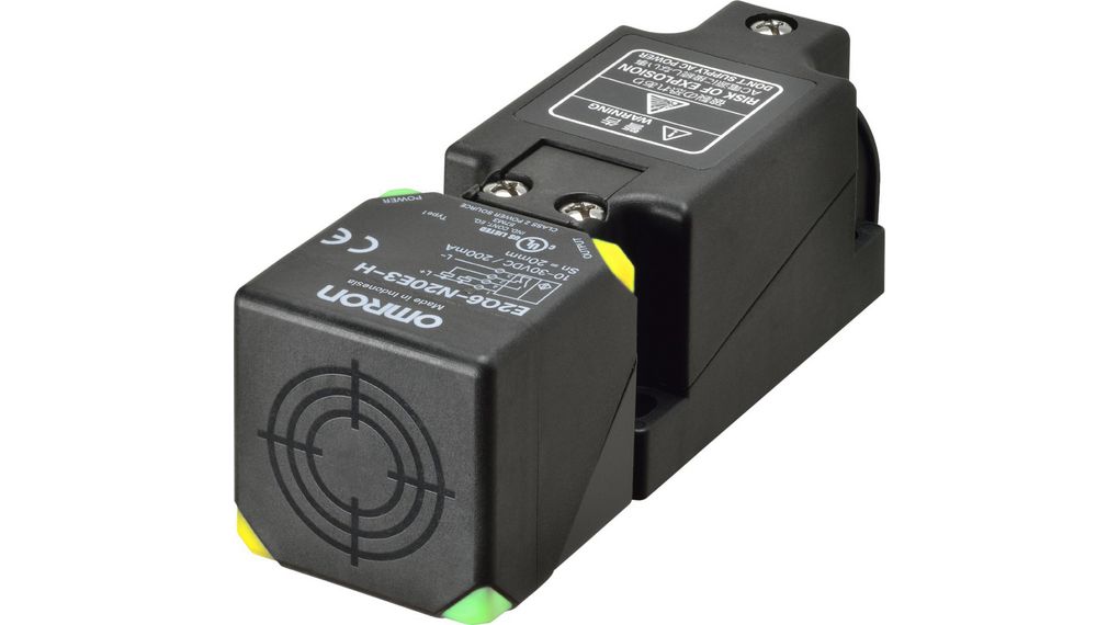 Inductive Sensor NO/NC 100Hz 30V 20mA 30mm IP67 Terminal Block E2Q6