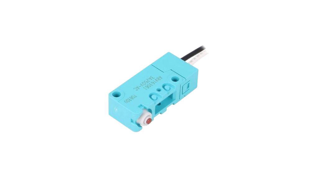 Ultraminiature Micro Switch ASQ1, 100mA, 1NO, 1.5N, Pin Plunger