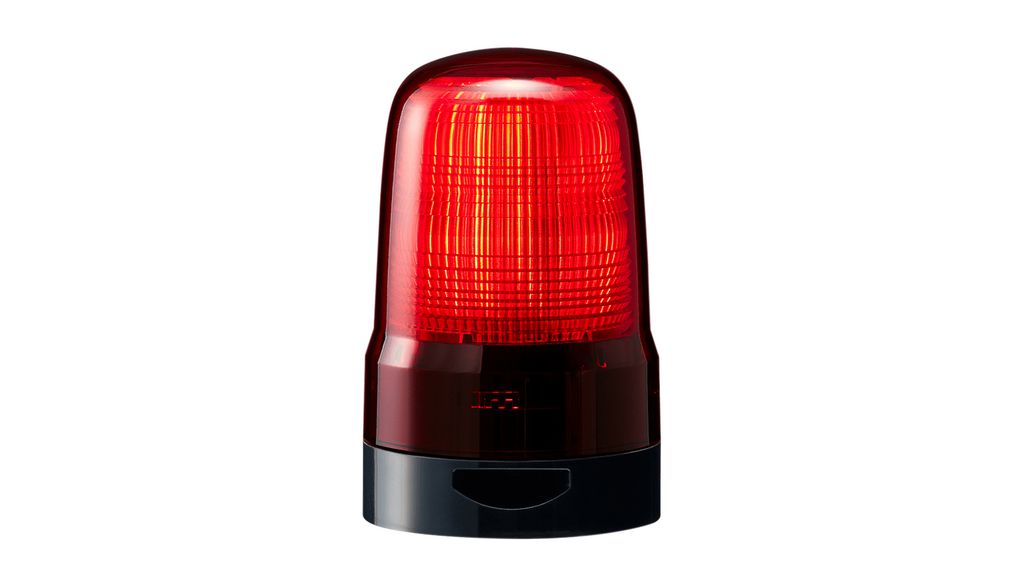 SL08-M2KTB-R | Patlite Signalleuchte AC 240V 90mA 80mm Rot IP66 ...