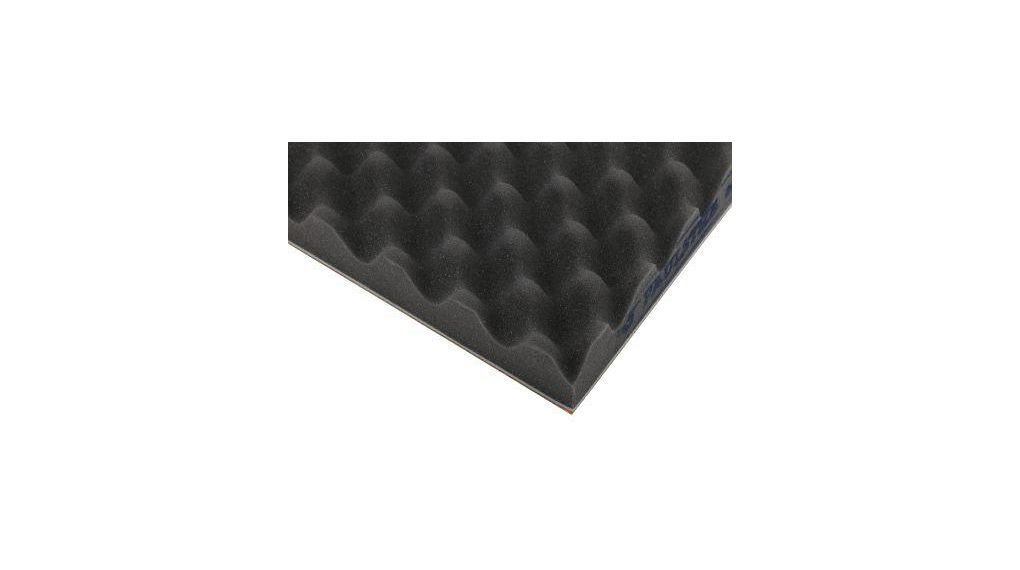 Paulstra Hutchinson Adhesive PUR Foam Acoustic Insulation, 700mm x 500mm x 50mm