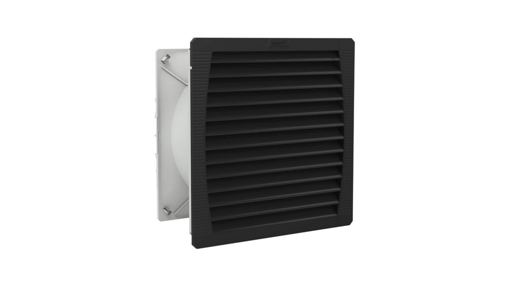 Filtrační ventilátor, černý, 445m³/h, 230V
