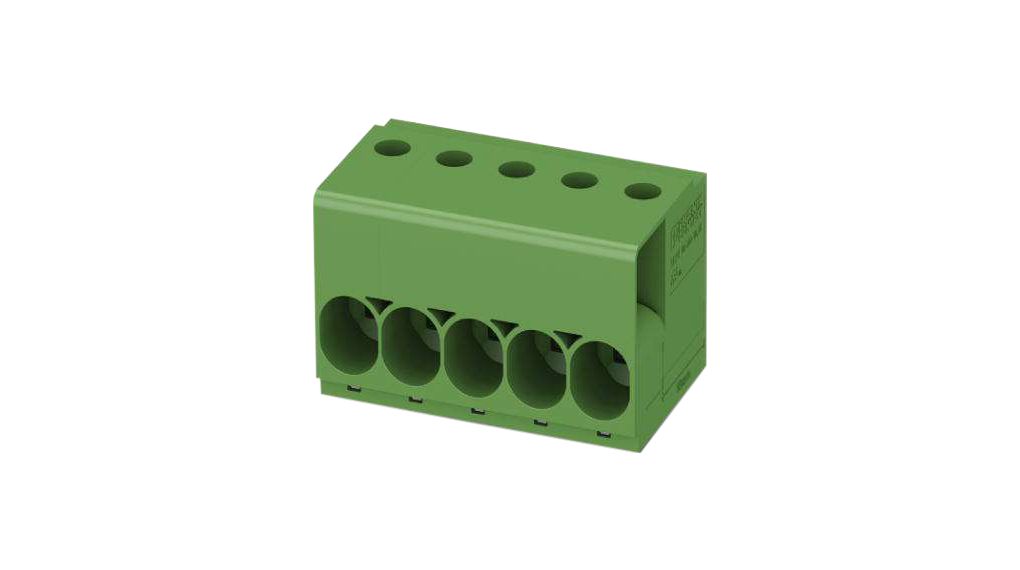 PCB Screw Terminal Block, 10.16mm Pitch, Right Angle, Screw, 2 Poles