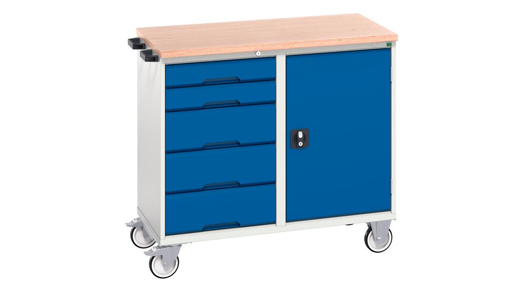 Bott 5 Drawer Steel Wheeled Tool Trolley