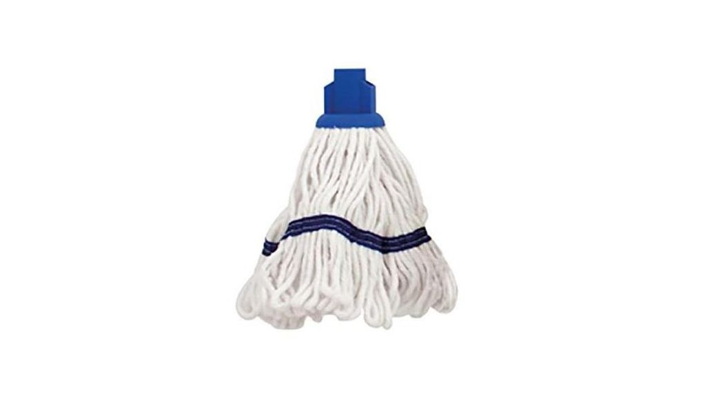 Blue Yarn Mop Head