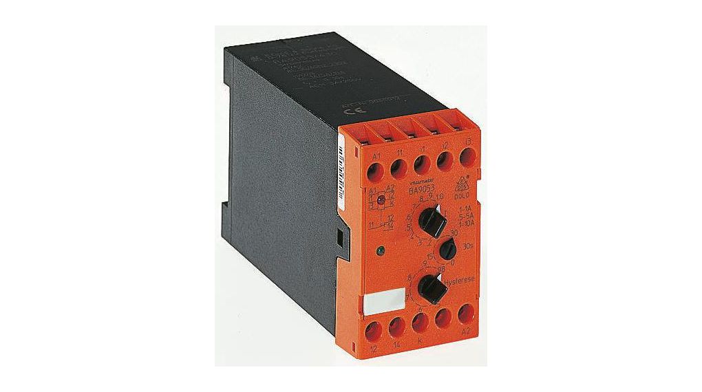 Relay Module Elfa BA9053/410 AC1A/5A/10A AC230V 0-20S | Dold Current Monitoring Relay, 1 ...
