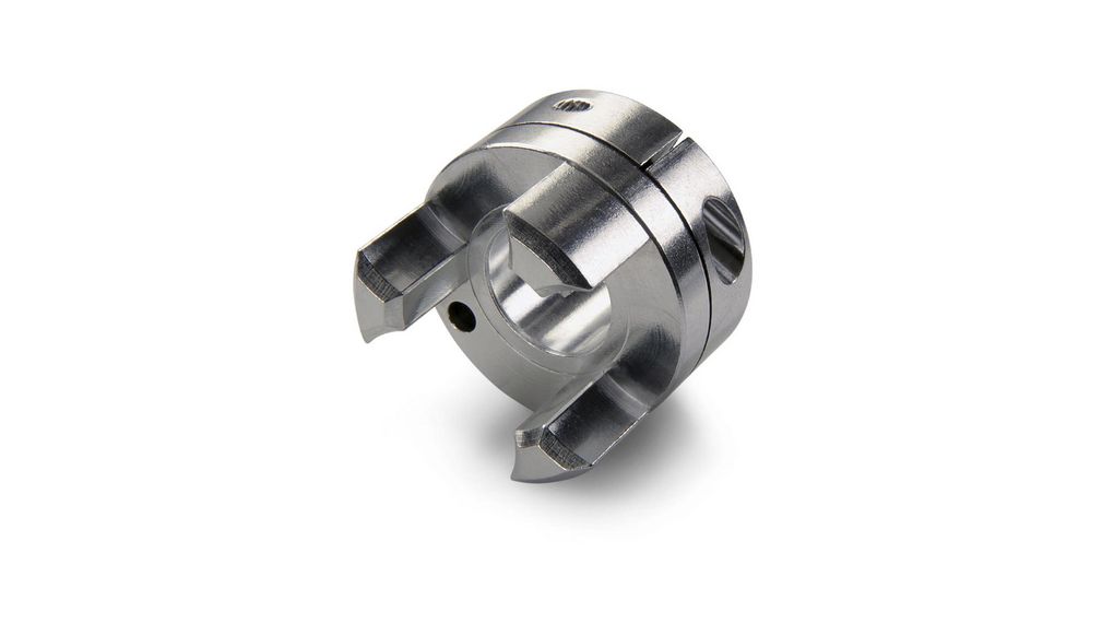 41.3 mm Outside Diameter, 10 mm Bore, 53 mm LengthFinished with No Keyway Coupler, Aluminium