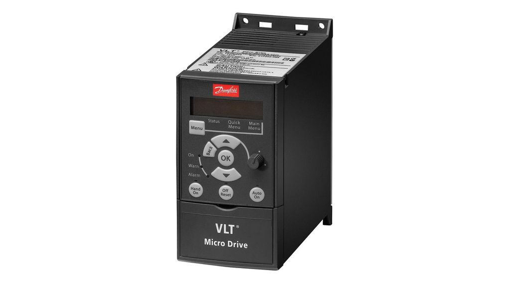 Inverter Drive, 0.75 kW, 3 Phase, 400 V ac, 2.2 A, VLT FC51 Series