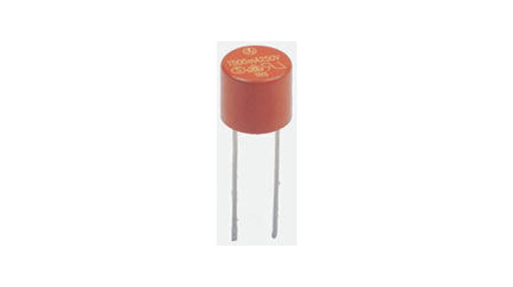 PC Board Non Resettable Fuse, Radial 500mA, 250V ac 10 ST