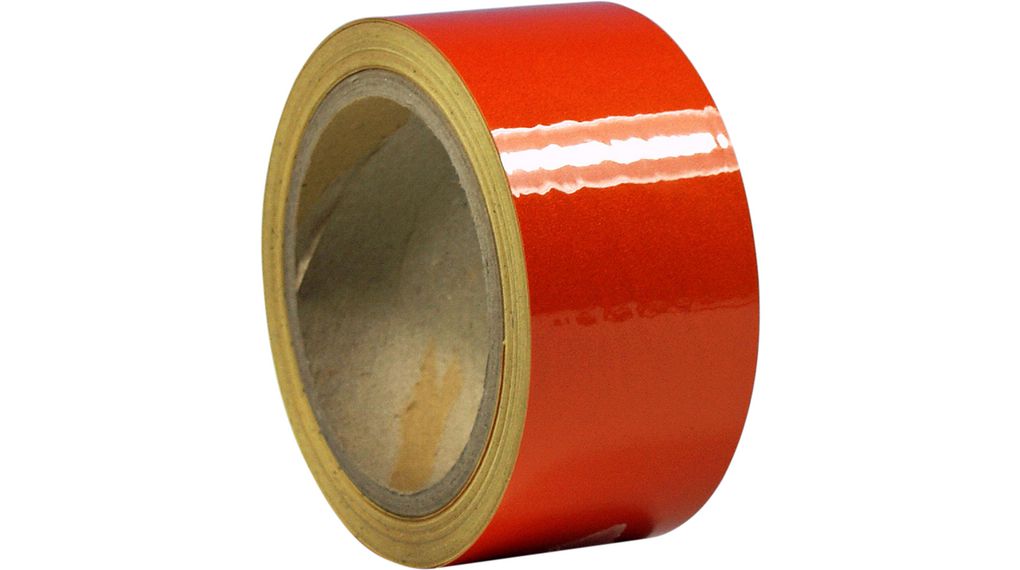 Reflecterende markeringstape 50mm x 10m Oranje