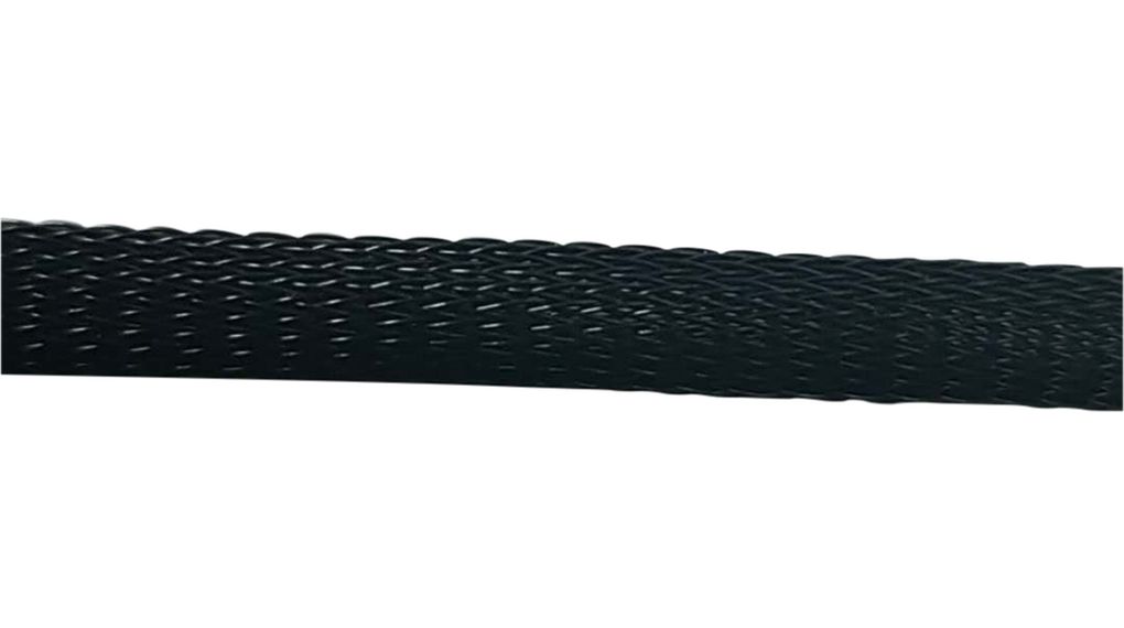 Braided Cable Sleeves 9 ... 18mm PET Black