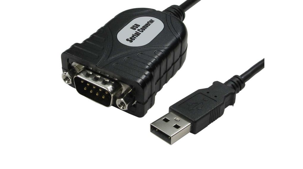 USB to Serial Converter, RS-232, 1 DB9 samec