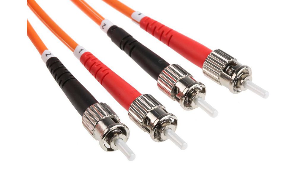 Fibre Optic Cable Assembly 62.5/125 um OM1 Simplex ST - ST 10m