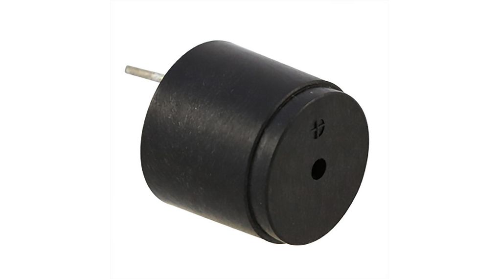 Electronic Buzzer Continuous Black 1 ... 18 VDC 20mA 85dB NORYL PCB Pins