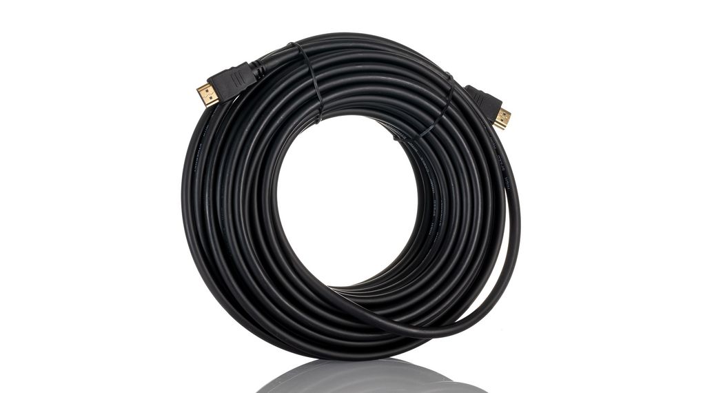 Videokabel, HDMI-kontakt - HDMI-kontakt, 3840 x 2160, 10m