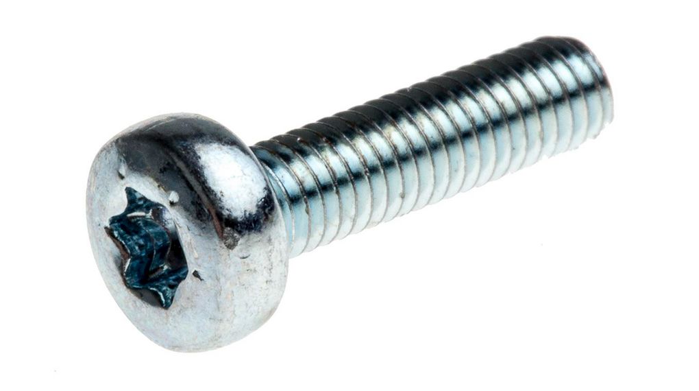 Schraube, Maschine, Torx, T6, M3, 12mm, Packung à 100 Stück