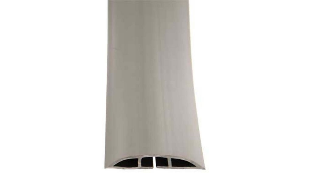 Cable Floor Cover PVC Grey 1m