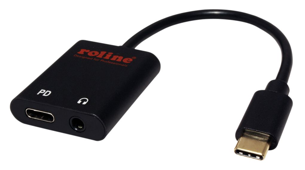 12.03.3222  Roline Câble de convertisseur Fiche USB C - Prise