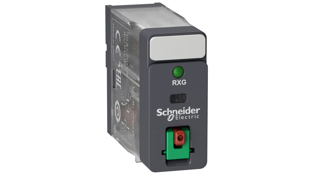RXG12F7 | Schneider Electric Plug-in Interface Relay 1CO AC 120V 10A ...