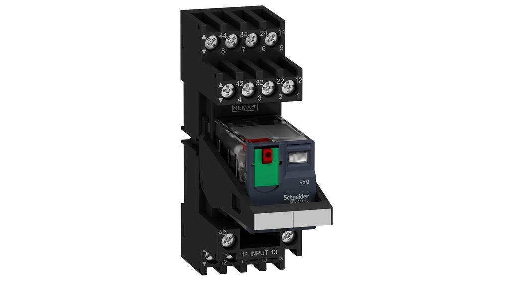 10 Relais Finder 40.31.8.024.0000 - AC 24V 10A - SPDT - Pour Usage Général