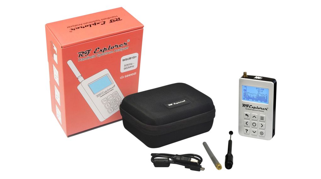 RF Explorer WSUB1G PLUS Slim Spectrum Analyser
