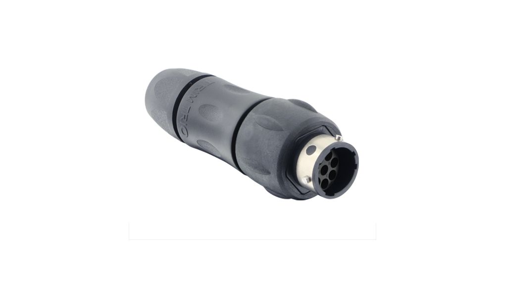 Circular Connector, Socket, 8 Contacts, 10A, 500V, IP69K / IP68