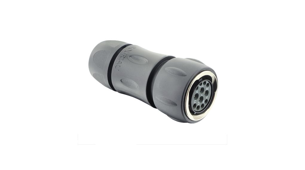 Rundsteckverbinder, Stecker, 12 Anzahl Kontakte, 10A, 600V, IP69K / IP68