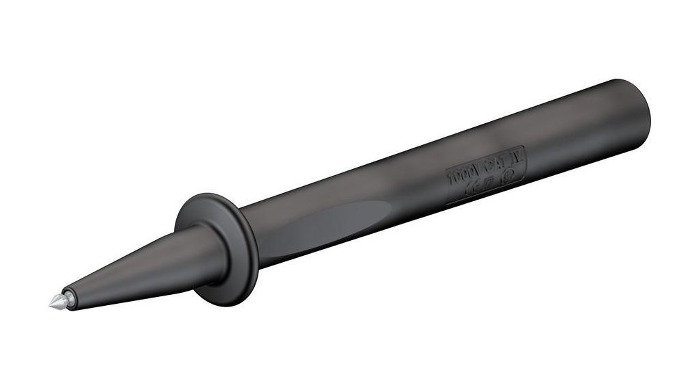 Test probe, 106mm, Needle, Black 4mm Black