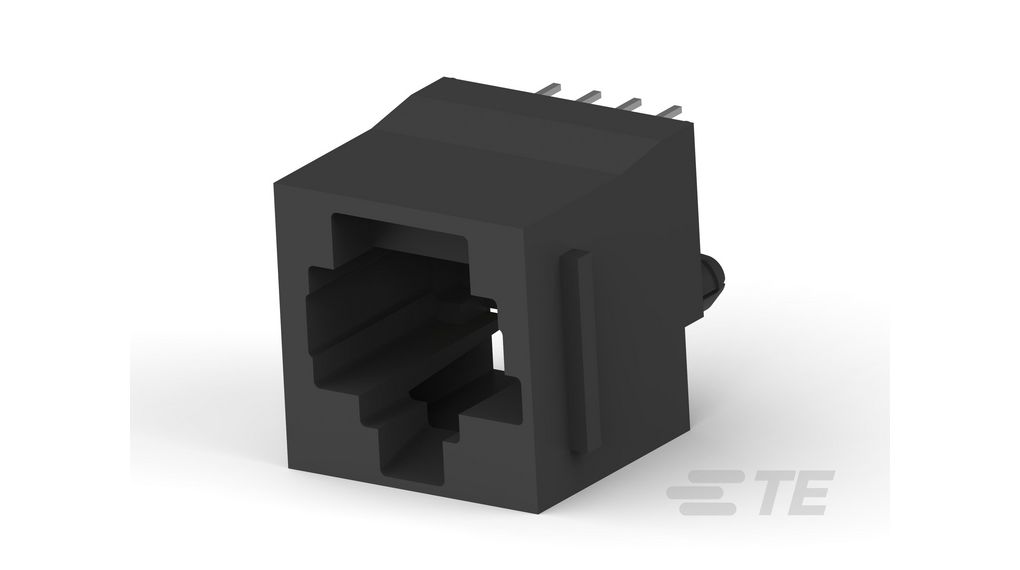 Modular Panel Connectors Terminals 5520260-4 | TE Connectivity - AMP Modular Connector with Panel Stops ...