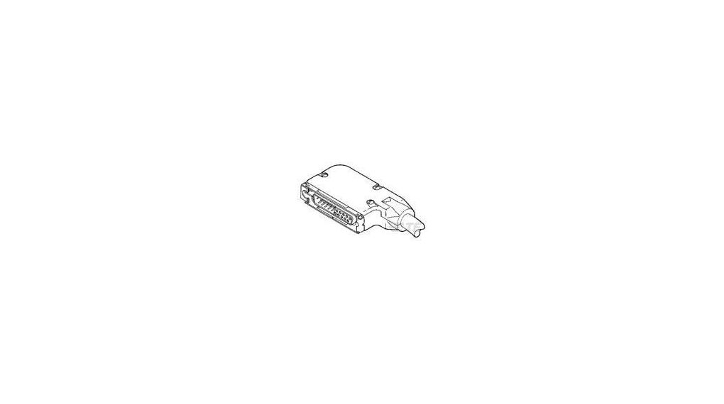 5745652-4 | TE Connectivity Hood, D-Sub, 15Pos, 90DegExit, AMP  