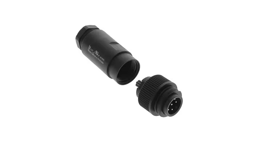 DC Output Connector TEX 120 82mm Plug-In