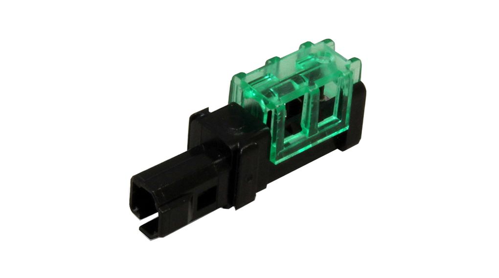 Insulated IDC Connector, Green, 0.5 ... 0.75mm²