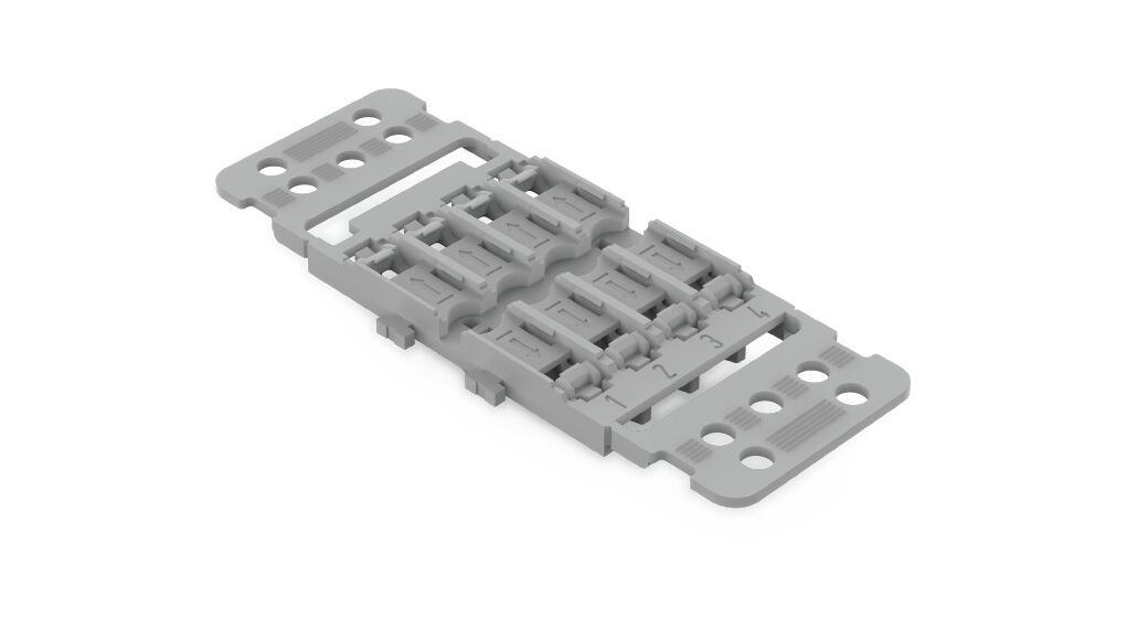 Montageträger mit Zugentlastung 221, Packung à 5 Stück