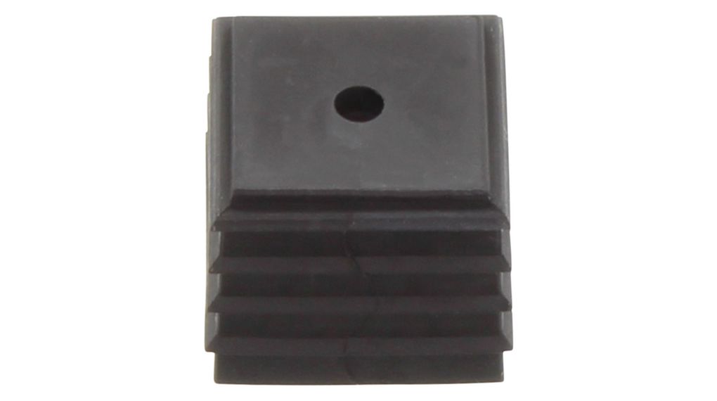 Passe-câble, 3 ... 4mm, TPE, Entrées de câble 1, Noir