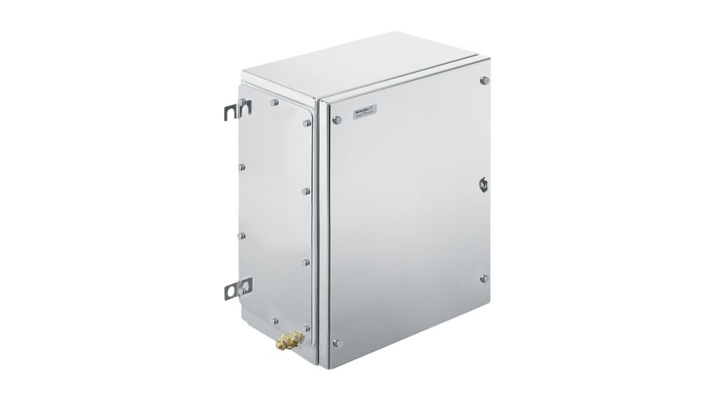 Boîtier métallique 150x300x400mm Acier inoxydable Argent IP66 / IP67