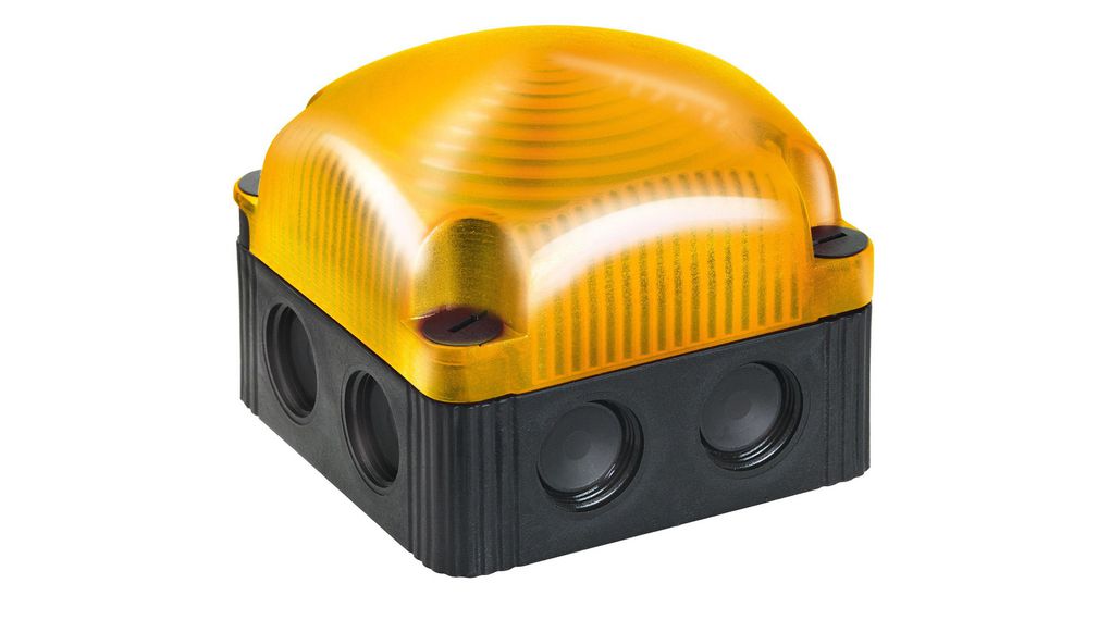 853.300.54 | Werma Balise de signalisation LED 853 Continu Jaune 12VDC ...