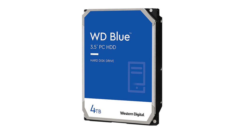Disque dur, WD Blue, 3.5", 4TB, SATA III