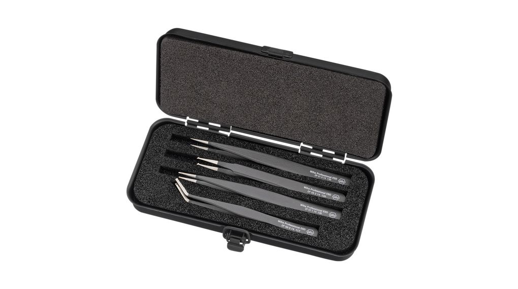 Pincet Set ESD / SMD Roestvast staal