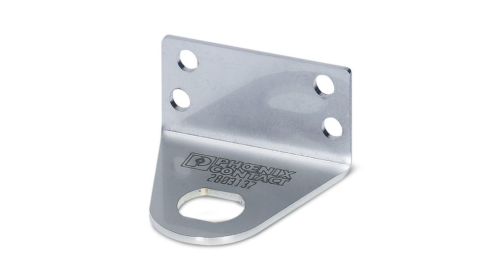 Phoenix Contact CN-UB/MP-90DEG-50 Series Mounting Plate for Use with Individually Fixing CN-UB..., to Housing Panels, 50