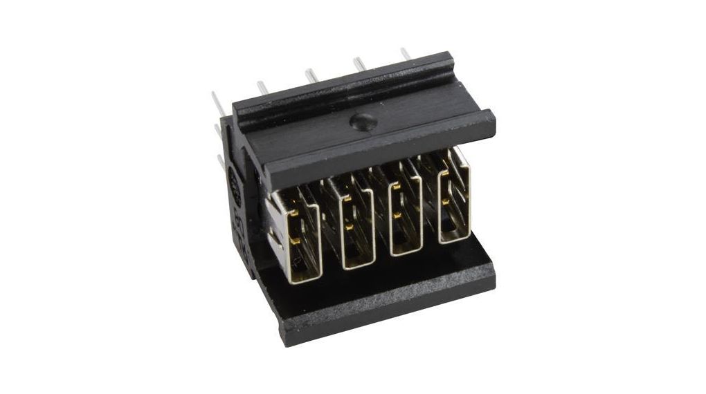 HARTING har-modular Series Straight Through Hole IDC Connector, 8 Contact(s), 1 Row(s), Shrouded, Contacts - 8, Rows - 1