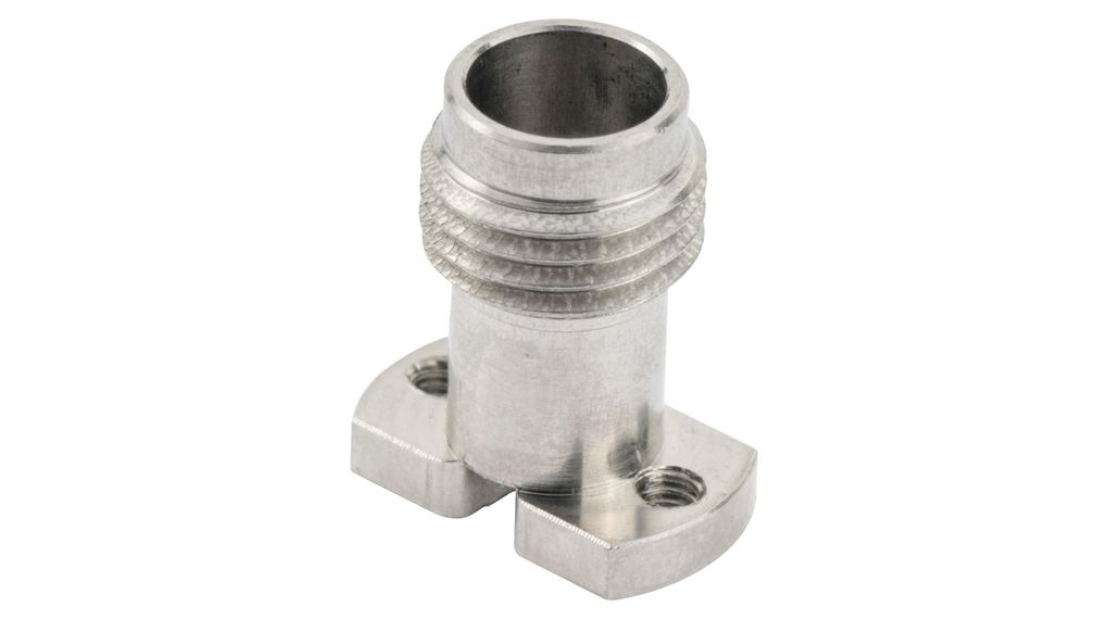 Huber+Suhner 82_PC24 Series ScrewFemale, 50 Ohm, Straight BodyPCB, Femelle, Droit