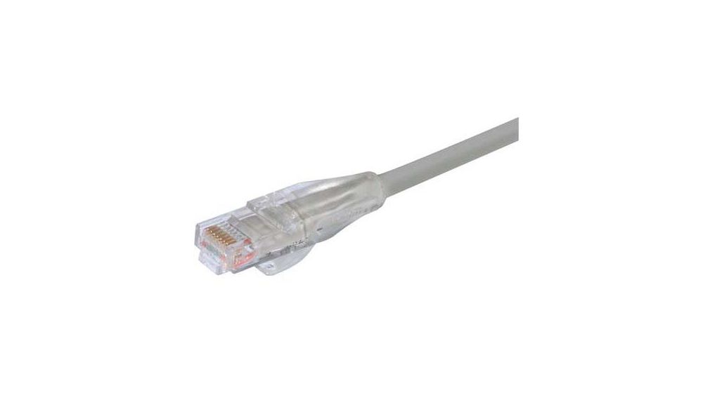 Sheath Rj45 TRD815GRY-3 | L-Com TRD, 3 ft, Grey RJ45 to Male RJ45 Male, Unshielded ...