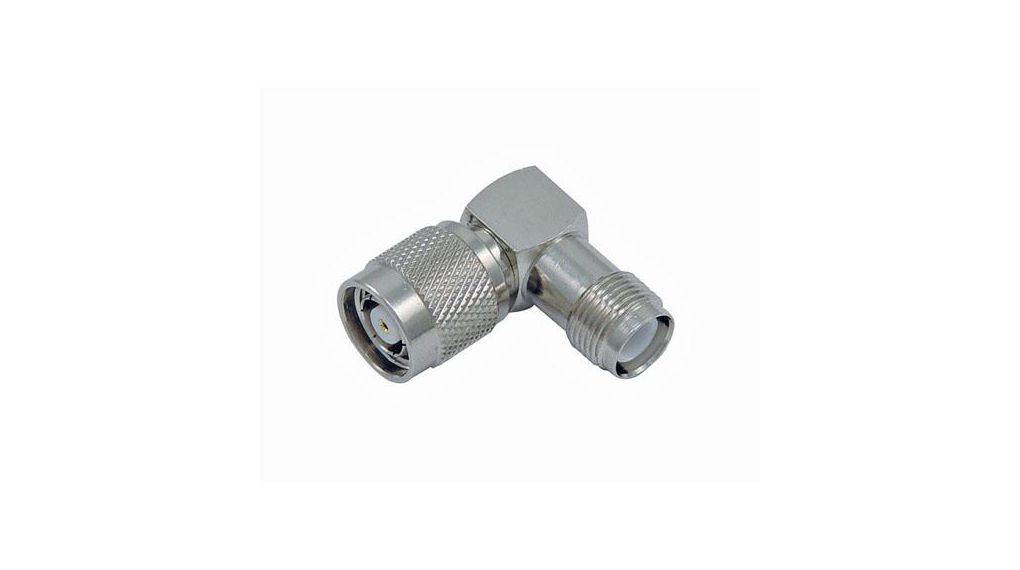 Right Angle 50 Ohm Coaxial Adapter 6 GHzMaleMale/Female, 50Ohm