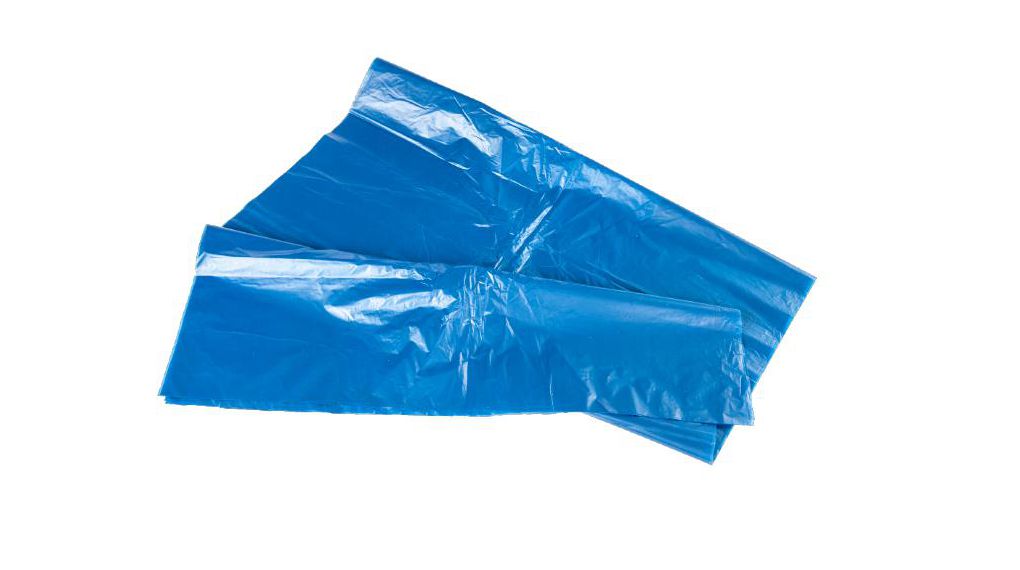 Cromwell Polythene W1017 Polyethylene Blue Safety Equipment Bag Blue